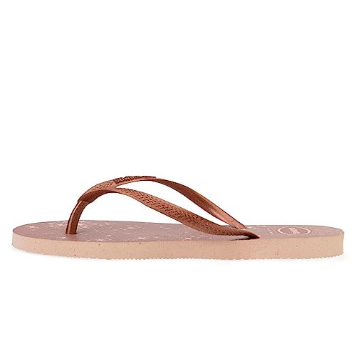 Havaianas Slim Gloss Flip Flops Damen, Ballet Rose Golden Blush, 37/38 EU von Havaianas