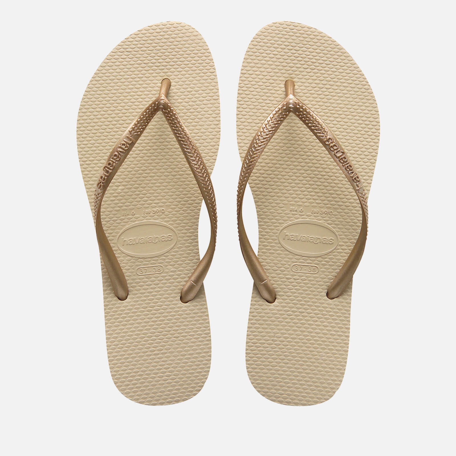 Havaianas Slim Rubber Flip Flops - UK 8 von Havaianas