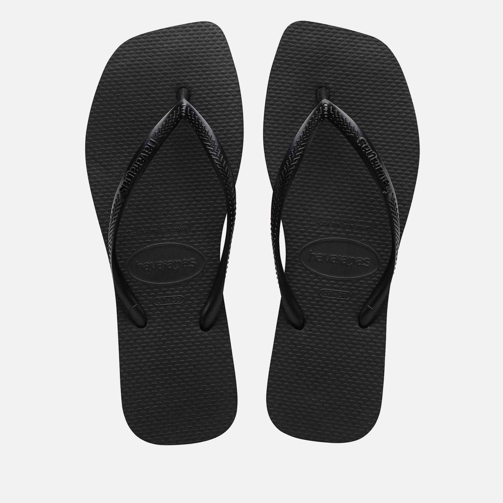 Havaianas Slim Square Rubber Flip Flops - UK 3/4 von Havaianas