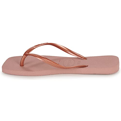 Havaianas Slim Square Zehensandalen Damen Rosa - 41/42 - Zehensandalen Shoes von Havaianas