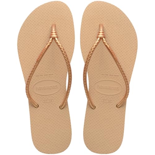 Havaianas – Slim Tube, elegante, bequeme und stilvolle Badelatschen, Riemen im Knotendesign, Damen von Havaianas