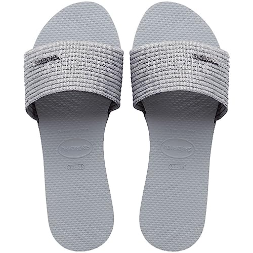 Havaianas Tong à Enfiler You Malta Metallic,Ice Grey,39/40 EU (EU 41/42) von Havaianas