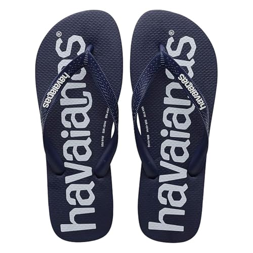Havaianas - Top Logomania, Bequeme, Robuste und Leichte Badelatschen, Sohle mit Großem Logo, Unisex Erwachsene von Havaianas