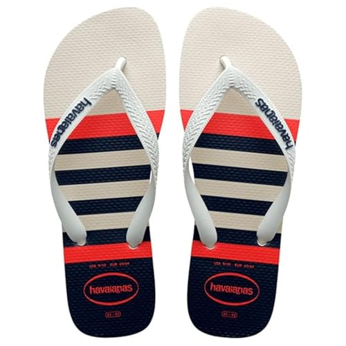 Havaianas – Top Nautical, bequeme, leichte und vielseitige Flip-Flops, Design im Marinestil, breite Riemen, Herren von Havaianas