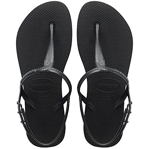 Havaianas Twist, Flache Sandale, Black, von Havaianas