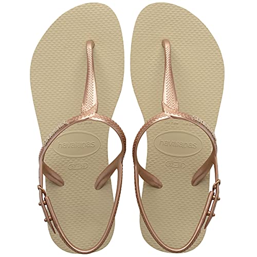 Havaianas Twist, Flache Sandale, SANDGRAU, 27/28 von Havaianas