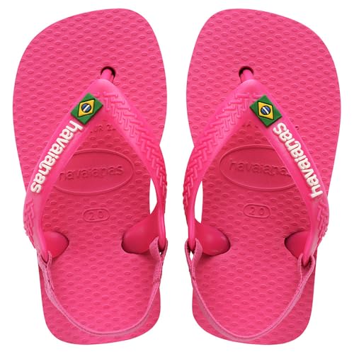 Havaianas Unisex Baby Brasil Logo II Sandale, Pink von Havaianas