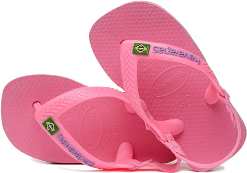 Havaianas Unisex Baby Brasil Logo Ii Flip-Flop, Kristall/Rosa von Havaianas