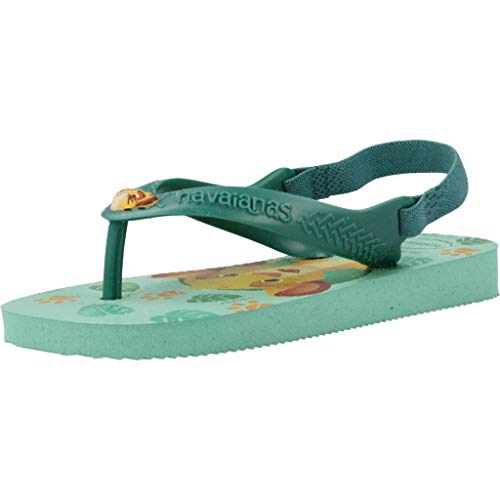 Havaianas Unisex Baby Disney Classic Ii Sandalen, Mehrfarbig (Green Dew 7611), 25/26 EU von Havaianas