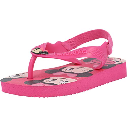 Havaianas Unisex Baby Disney Classics Flipflop, Rosa Fluss, 23/24 EU von Havaianas