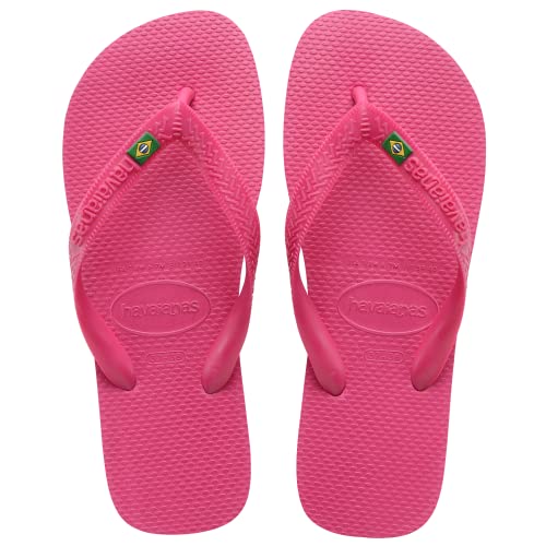 Havaianas Unisex Brasil Zehentrenner 4000032, Pink Electric,33/34 EU von Havaianas
