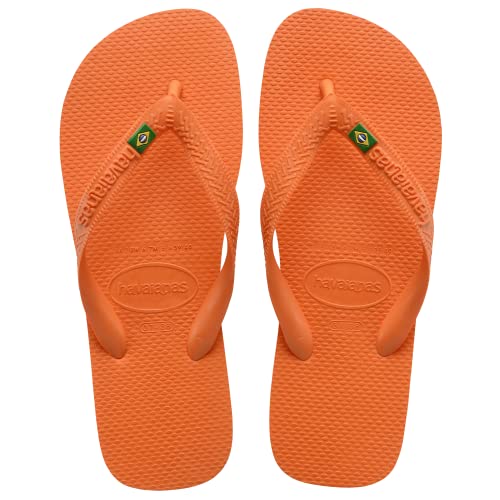 Havaianas Unisex Brasil Zehentrenner, Begonia Orange, 33/34 EU von Havaianas