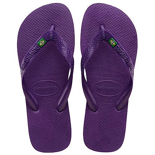 Havaianas Unisex Brasil Zehentrenner, New Purple, 45/46 EU von Havaianas