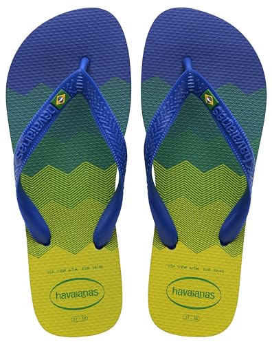 Havaianas Unisex Brasil Fresh Zehentrenner, Marineblau/Marineblau, 41/42 EU, Marineblau, Marineblau, 7.5/8 UK von Havaianas