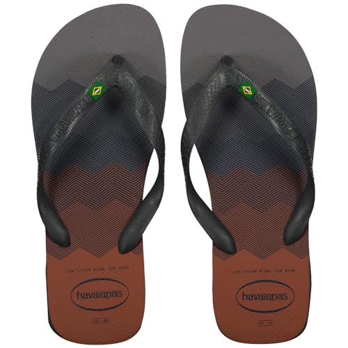 Havaianas Brasil Fresh Flip Flop Unisex-Erwachsene, Stahlgrau Stahlgrau, 34 EU von Havaianas