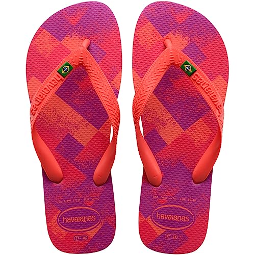 Havaianas Unisex Brasil Fresh Rose Gum Flip-Flop, Rosengummi, 41/42 von Havaianas