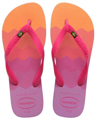 Havaianas Unisex Brasil Fresh Zehentrenner, Peach, 43/44 EU, pfirsich, 43/44 EU von Havaianas