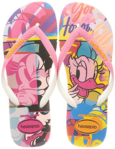 Havaianas Unisex Disney Stilvoll Flipflop,Makaron-Rosa,41/42 EU von Havaianas