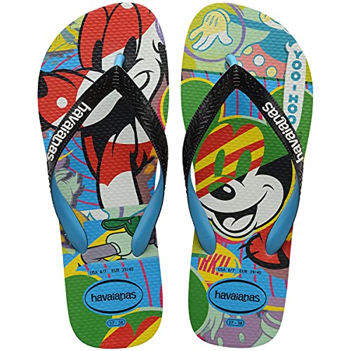 Havaianas Unisex Disney Stilvoll Flipflop,Weiß / Türkis,33/34 EU von Havaianas