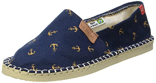 Havaianas 4139277 Unisex-Erwachsene Espadrille-Sandale mit Keilabsatz, Rosa (Grün), 38 EU von Havaianas