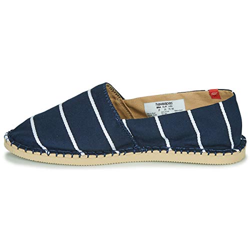 Havaianas Origine Stripes Espadrille Wedge Sandale, Marineblau, 36 EU von Havaianas