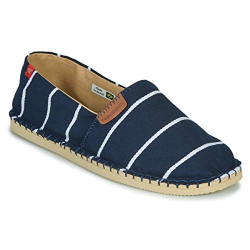 Havaianas Origine Stripes Espadrille Wedge Sandale, Marineblau, 36 EU von Havaianas