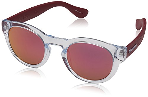 Havaianas Unisex-Erwachsene TRANCOSO/M VQ 22K 49 Sonnenbrille, Rot (Cry Burgundy/Gy Grey) von Havaianas