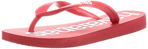 Havaianas Unisex-Erwachsene Top Logomania Zehentrenner, Rot (Ruby Red 2090), 41/42 EU von Havaianas