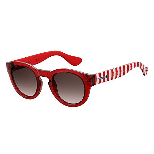 Havaianas Unisex-Erwachsene Trancoso/M Sonnenbrille, Mehrfarbig (Dkred STR), 49 von Havaianas