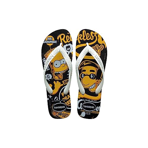 Havaianas Unisex HAV. Simpsons Flipflop, Schwarz, 41/42 EU von Havaianas