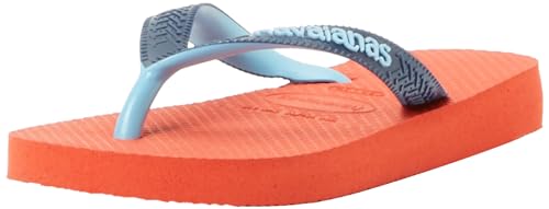 Havaianas Unisex Kids Top Mix (Mini Me) Zehentrenner, Blutorange, 1/2 UK Child von Havaianas