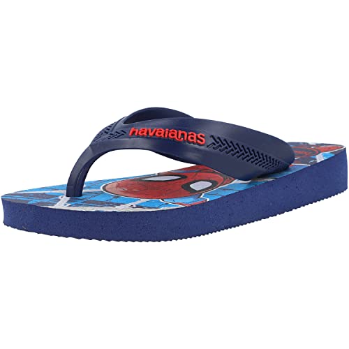 Havaianas Unisex Kinder HAV. Kids Max Marvel Zehentrenner, Marineblau von Havaianas