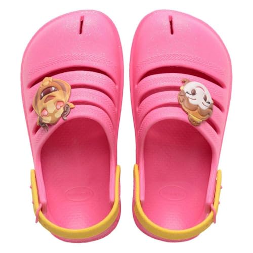 Havaianas Unisex Kinder Kids Clog Princesas Sandale, Ciber Pink von Havaianas