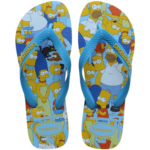 Havaianas Unisex Simpsons Flip-Flop, türkis, 39/40 EU, türkis, 39/40 EU von Havaianas