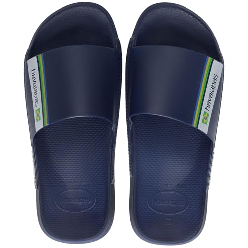 Havaianas Slide Brasil, Schiebe-Sandalen, Navy Blue,39/40 EU von Havaianas