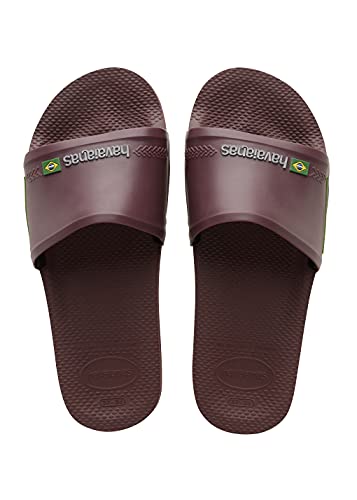 Havaianas Unisex Slide Brasil Slides, Traubenwein (Herstellergröße 35/36) 37/38 EU von Havaianas