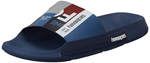 Havaianas Slide Print, Schiebe-Sandalen, Indigo Blue, von Havaianas