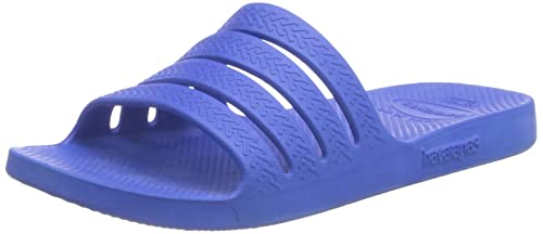 Havaianas Unisex Slide Stradi Flip-Flop, Blau/Sterne, 37/38 EU von Havaianas