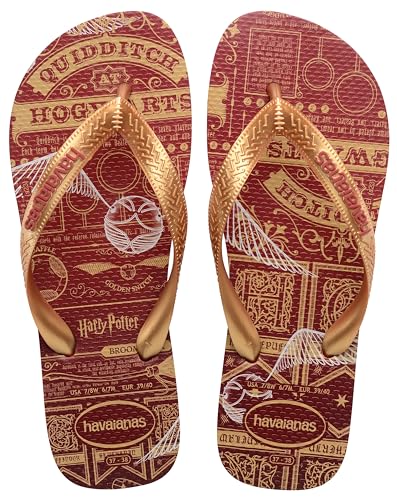 Havaianas Unisex's Top Harry Potter Flip-Flop, mahagoni, 35/36 EU von Havaianas