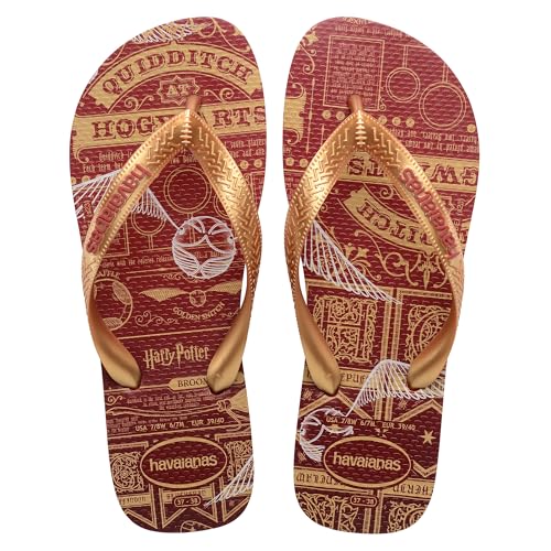 Havaianas - Harry Potter, Bequeme, langlebige und leichte Badelatschen, mit ikonischen Elementen auf der Sohle, Unisex-Erwachsene von Havaianas