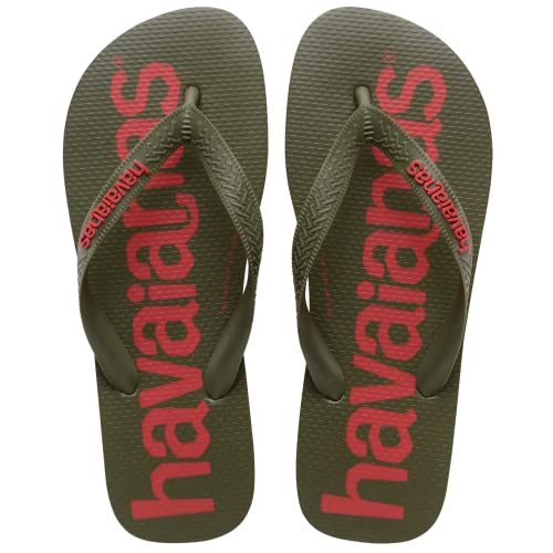 Havaianas Unisex Top Logomania 2 Flip-Flop, Grüne Yucca, 40 EU von Havaianas