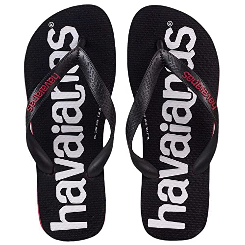 Havaianas Unisex Top Logomania 2 Flip-Flop, rubinrot, 33/34 EU von Havaianas