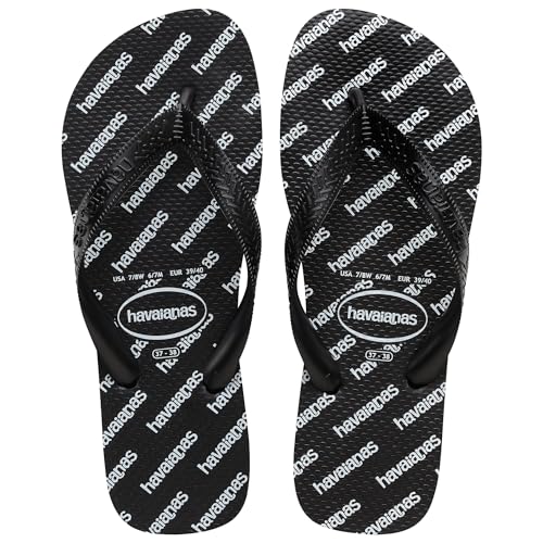 Havaianas Top Logomania Essential, Unisex Flipflop, Black, von Havaianas