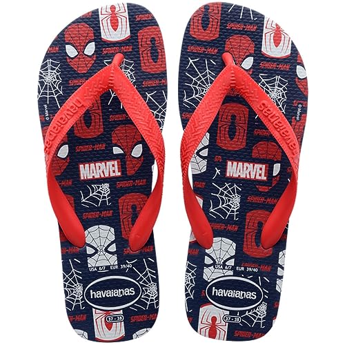 Havaianas Unisex Top Marvel Logomania Flip-Flop, marineblau, 37/38 EU von Havaianas