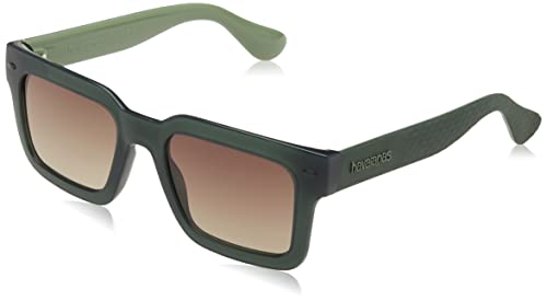 Havaianas Unisex Vicente Sunglasses, 1ED/HA Green, 52 von Havaianas