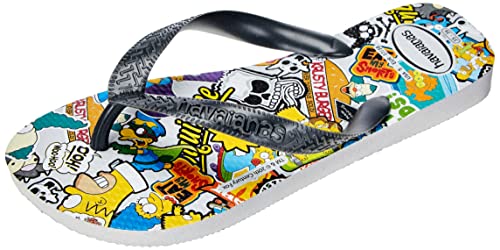 Havaianas Unisex's Simpsons Flip-Flop, Eisgrau Grau, 39/40 EU von Havaianas