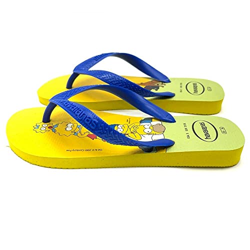 Havaianas Unisex's Simpsons Flip-Flop, Zitrusgelb, 35/36 EU von Havaianas