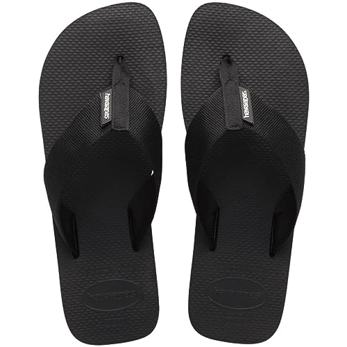 Havaianas Urban Basic Material Flip Flops - Black, Schwarz , 45/46 EU von Havaianas