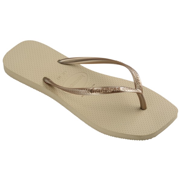Havaianas - Women's Slim Square - Sandalen Gr 35/36 beige von Havaianas