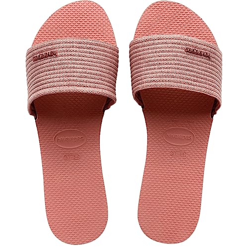 Havaianas You Malta Slipper Metallic 4147312, Rosa Krokus, 37/38 EU von Havaianas